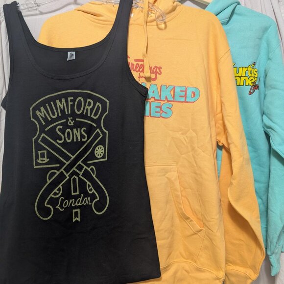 Concert Merch Women's Bundle- Mumford & Sons, Barenaked Ladies, Kurtis Conner - Picture 1 of 11